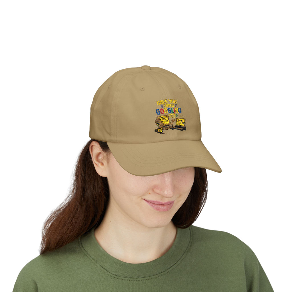 "Have You Tried Googling It?" Embroidered Casual Baseball Hat