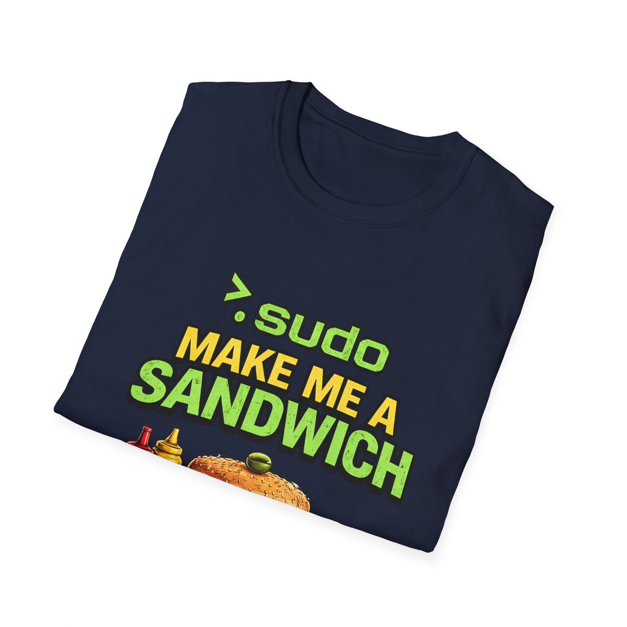">. Sudo Make Me a Sandwich" Funny IT T-Shirt — Programmer Tech Humor Tee