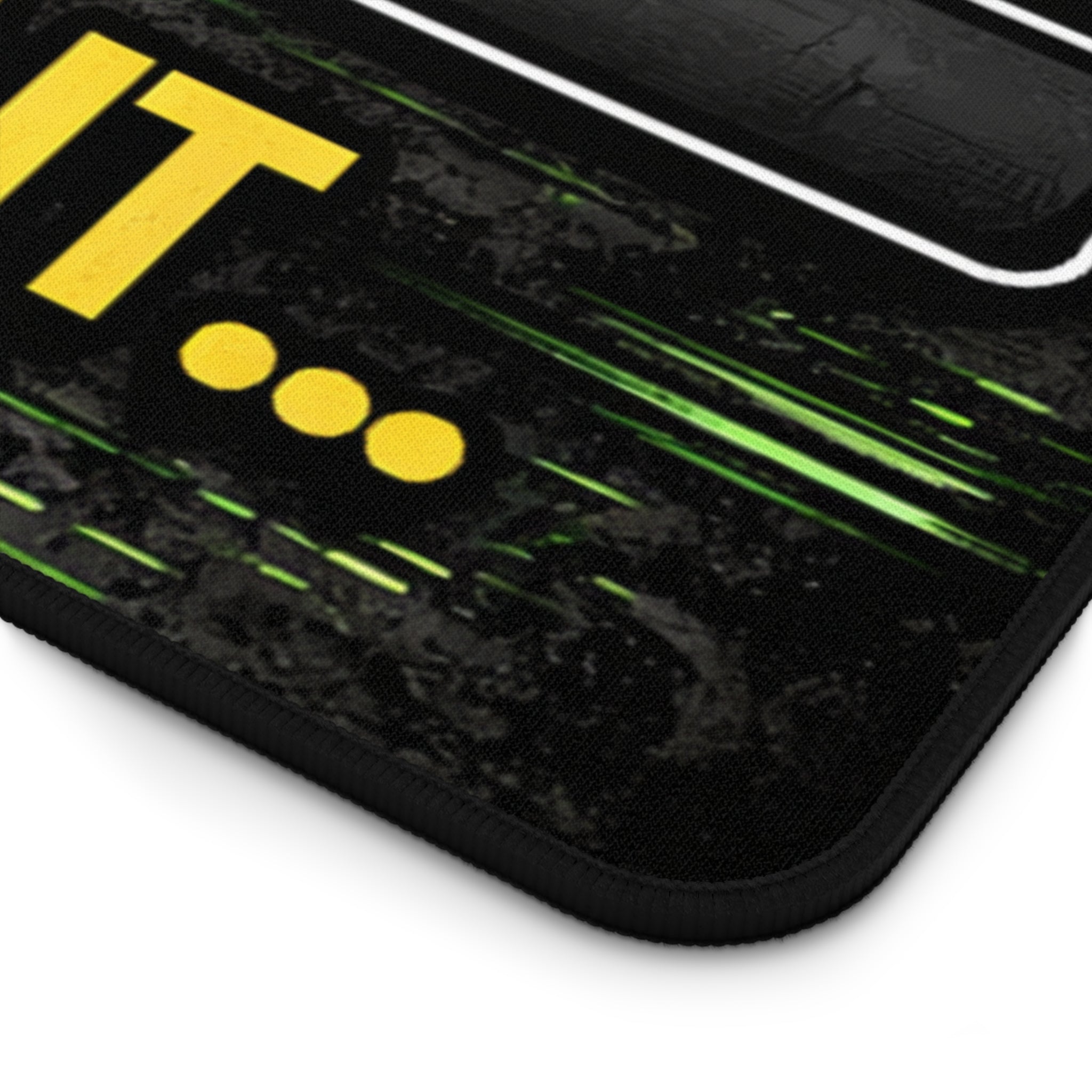 "Compiling... Please Wait" Funny IT Desk Mat Tech Humor Programmer Keyboard Mouse Pad