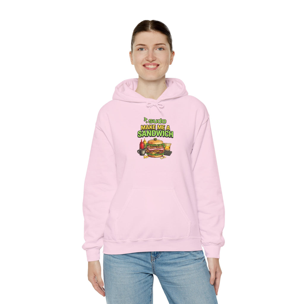 ">.Sudo Make Me A Sandwich" IT Humor Unisex Heavy Blend™ Hoodie