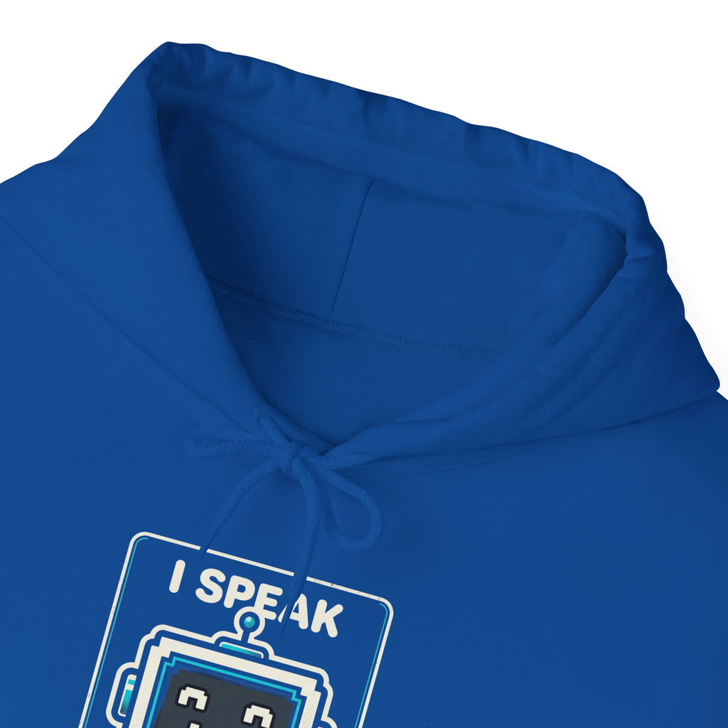 "I Speak Fluent Binary" Funny IT Programmer Humor Hoodie
