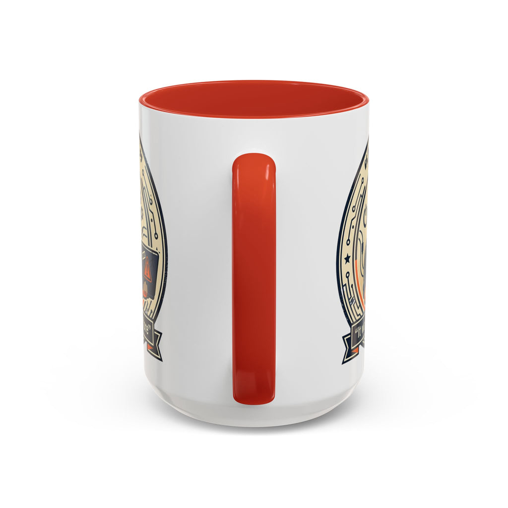 "I Fix: It Was Working Before" IT Humor Accent Coffee Mug (11, 15oz)
