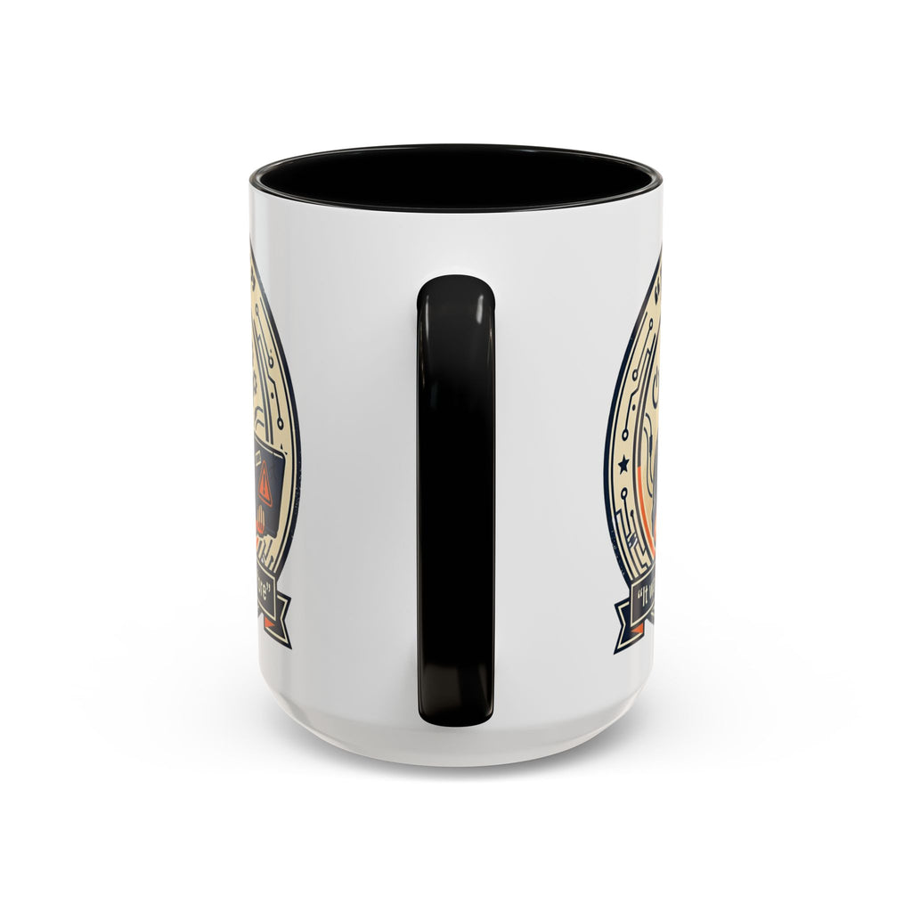 "I Fix: It Was Working Before" IT Humor Accent Coffee Mug (11, 15oz)