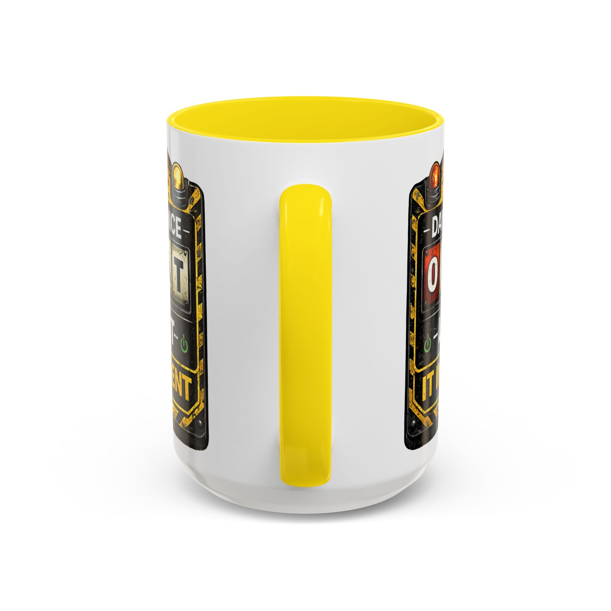 "0 Days Since Last IT Incident" IT Humor Accent Coffee Mug (11, 15oz)