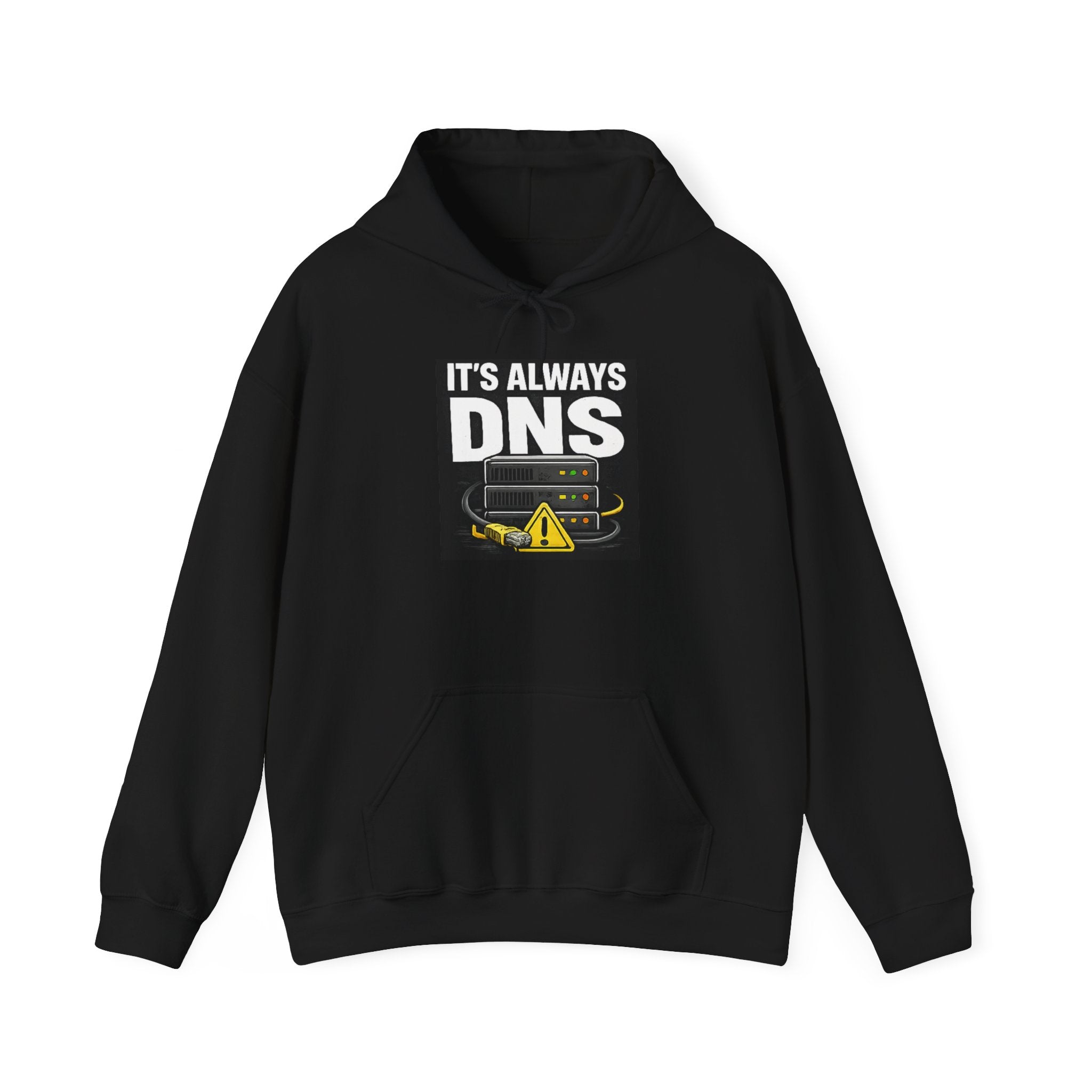 "It's Always DNS" IT Humor Unisex Heavy Blend™ Hoodie