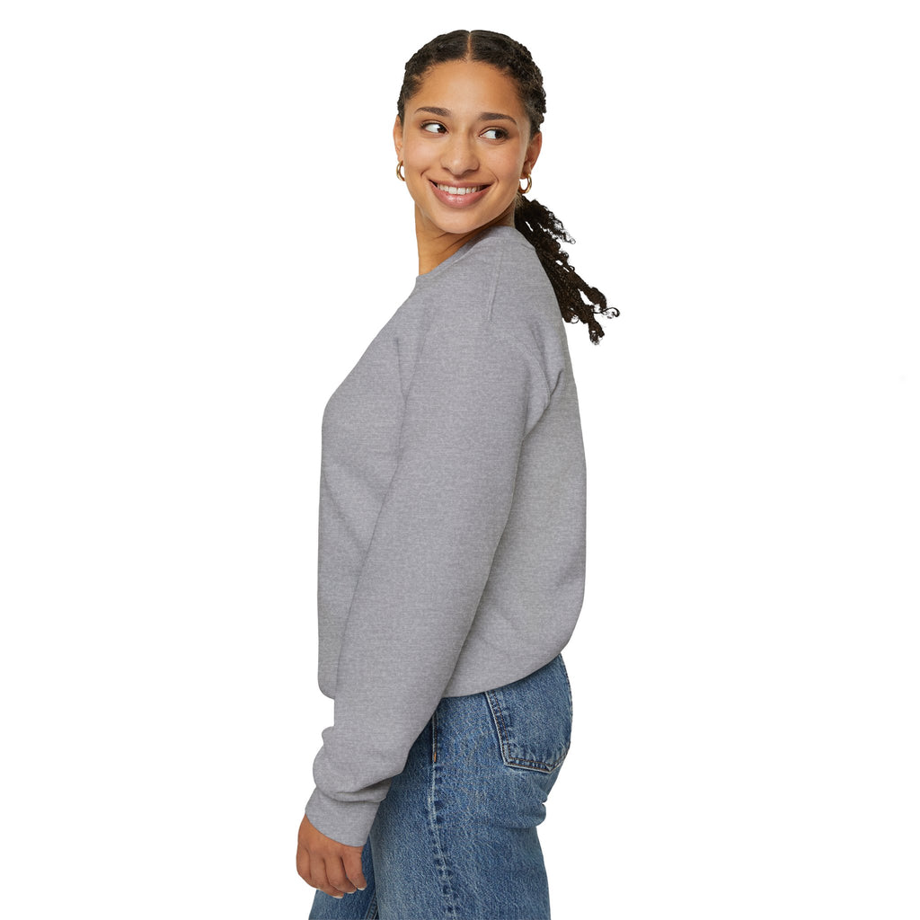 "Problem Exists Between Chair and Keyboard" Graphic Crewneck Sweatshirt