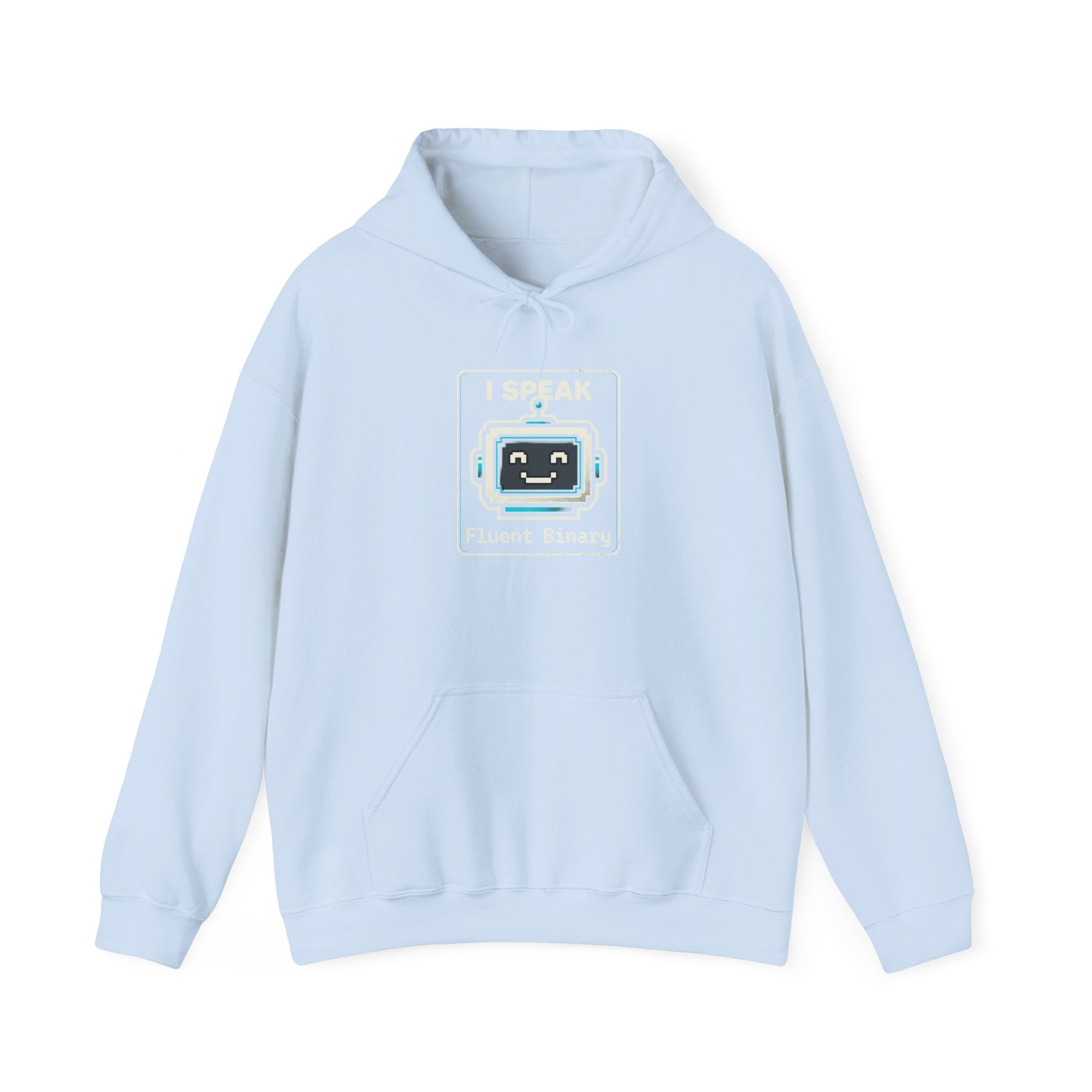 "I Speak Fluent Binary" Funny IT Programmer Humor Hoodie