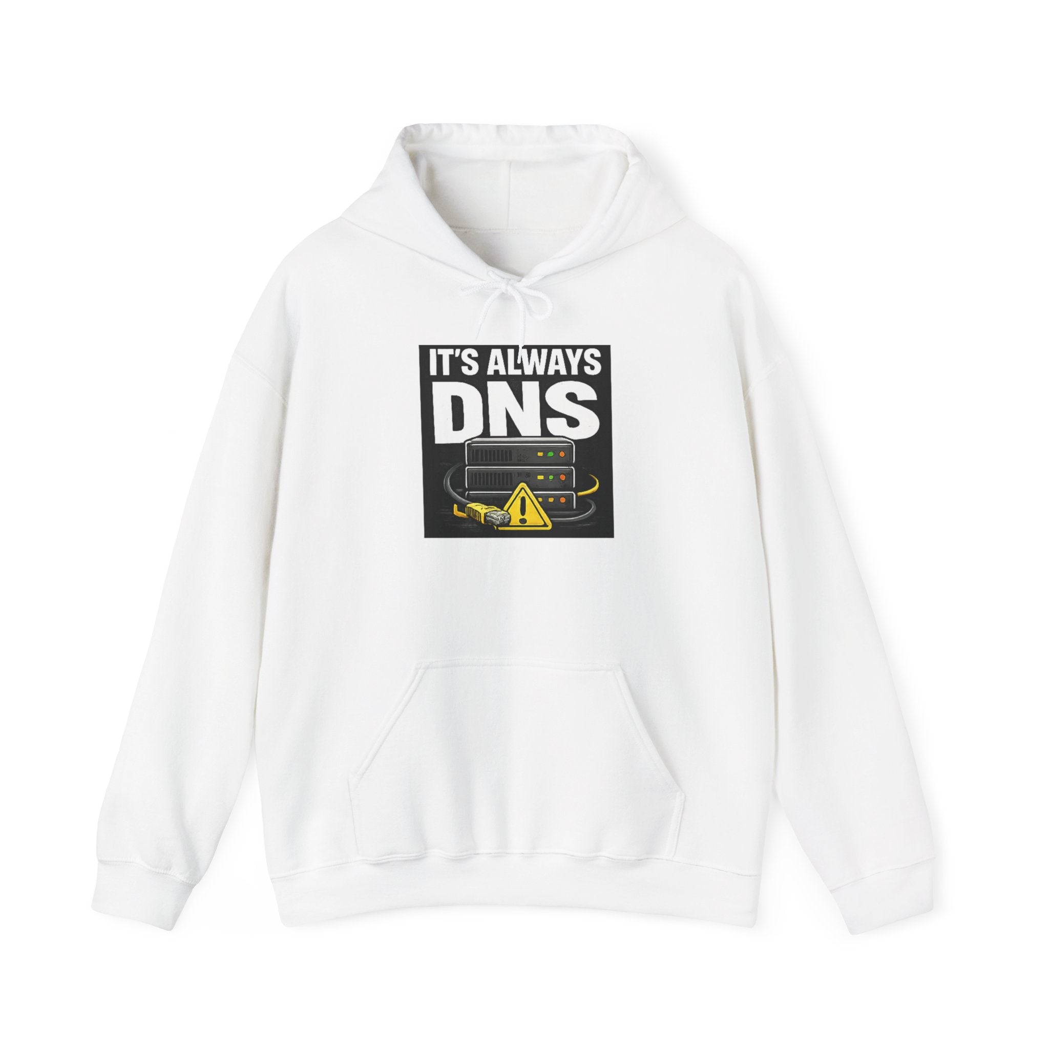 "It's Always DNS" IT Humor Unisex Heavy Blend™ Hoodie