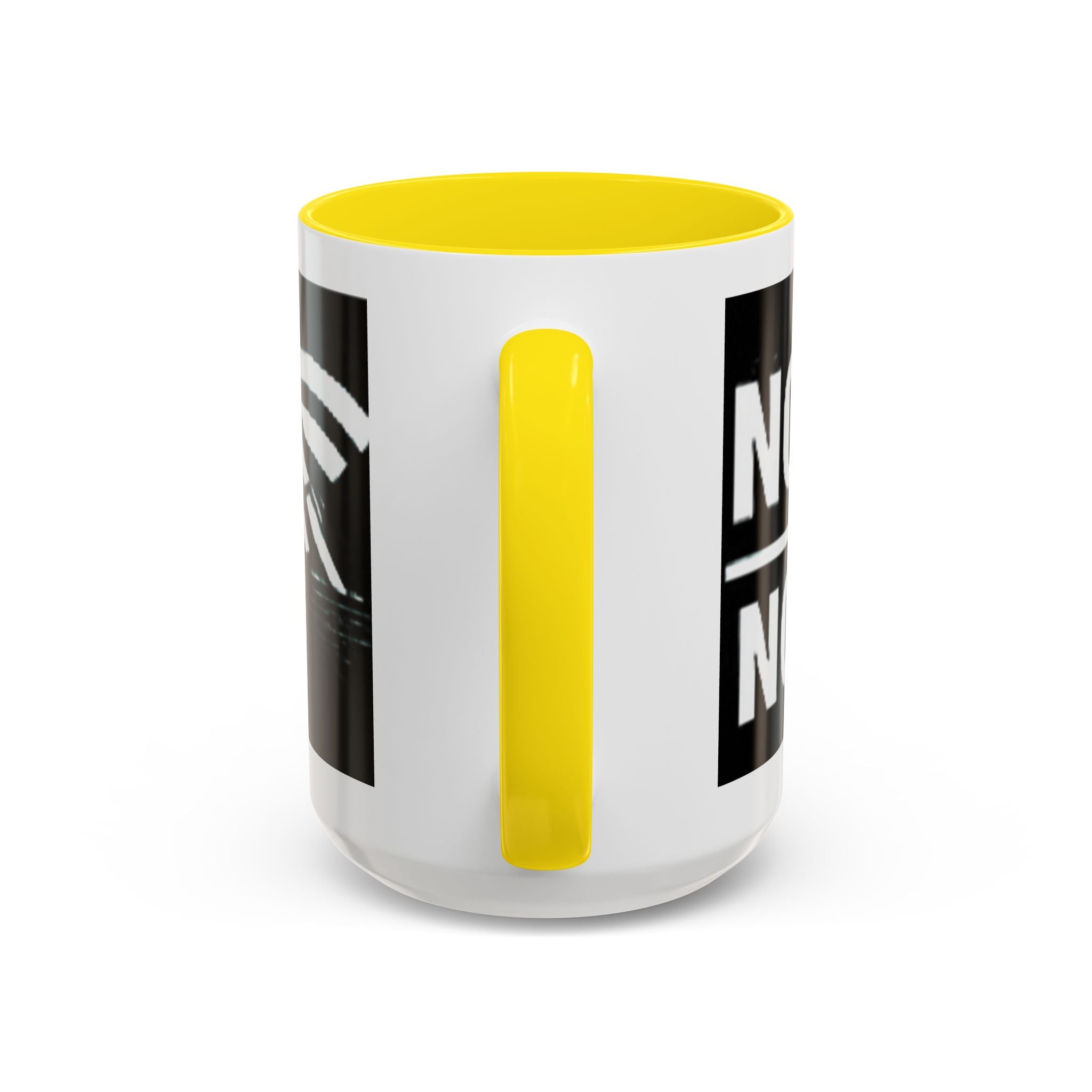 "No Signal No Problem" IT Humor Accent Coffee Mug (11, 15oz)