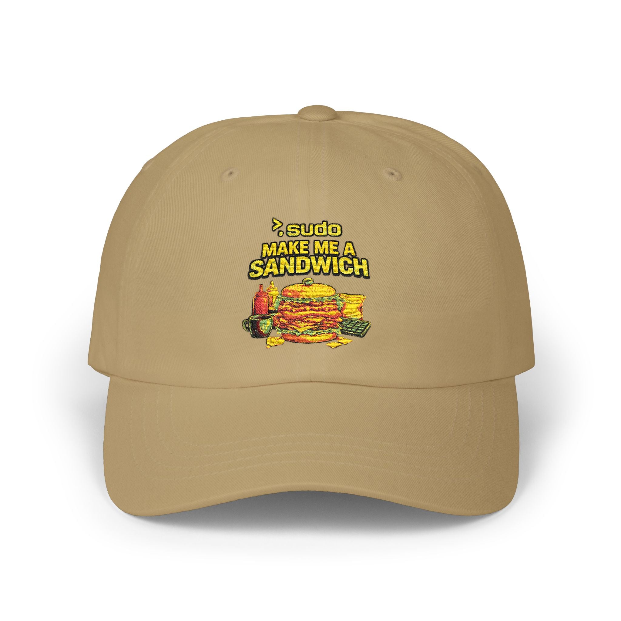">. Sudo Make Me A Sandwich" Tech Humor Funny IT Baseball Hat/Cap