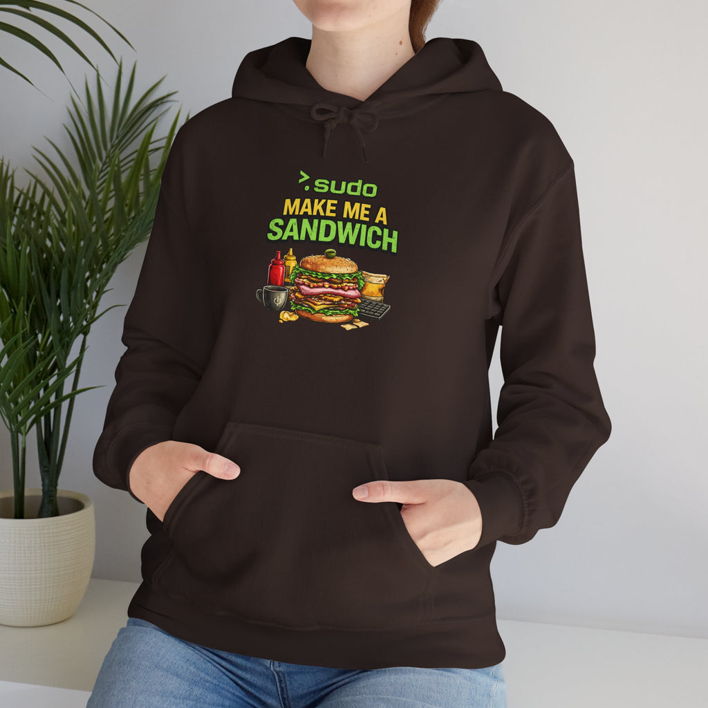 ">.Sudo Make Me A Sandwich" IT Humor Unisex Heavy Blend™ Hoodie