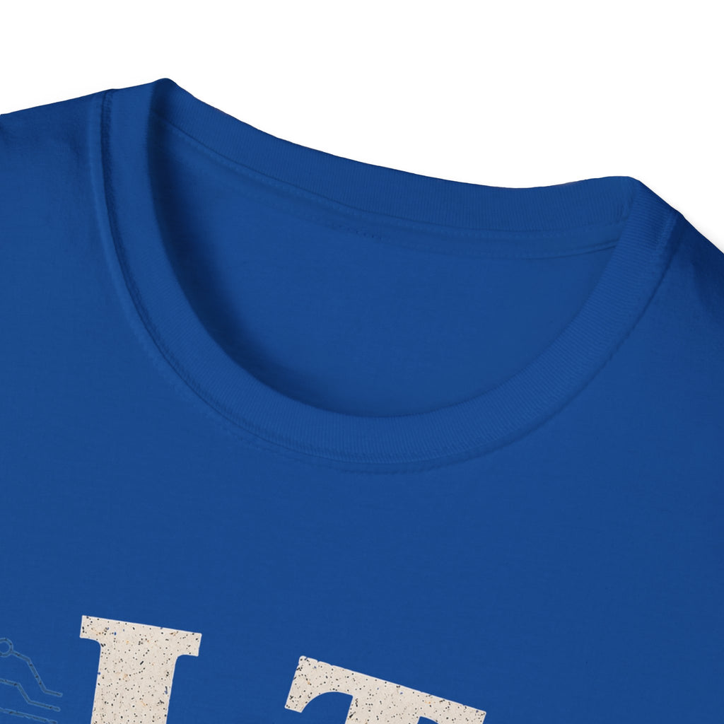 "IT Because Panic Is Not A Solution" Tech Humor T-Shirt — Funny IT Support Tech Tee