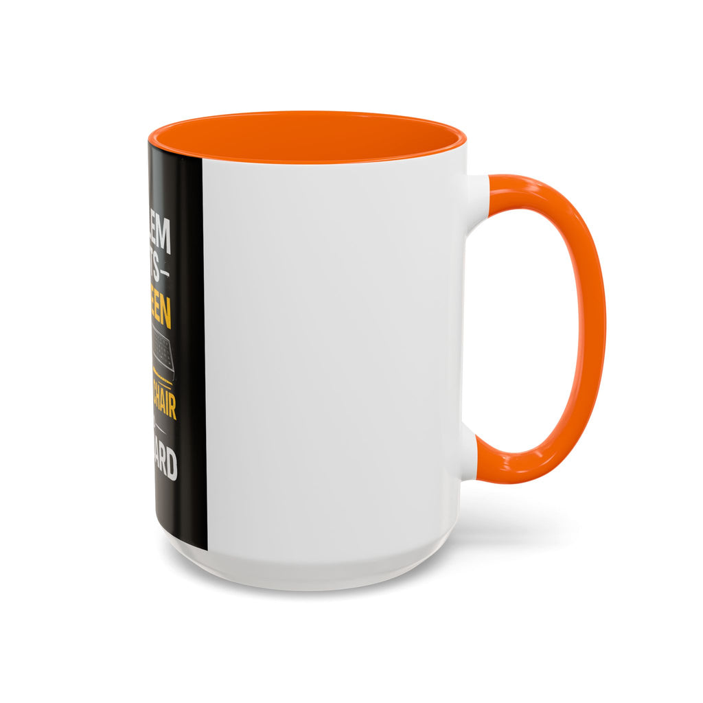 "Problem Exists Between Chair and Keyboard" Funny IT Programmer Office Gift Coffee Mug