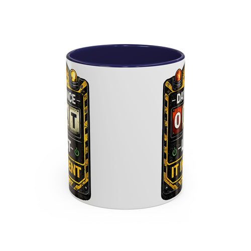 "0 Days Since Last IT Incident" IT Humor Accent Coffee Mug (11, 15oz)