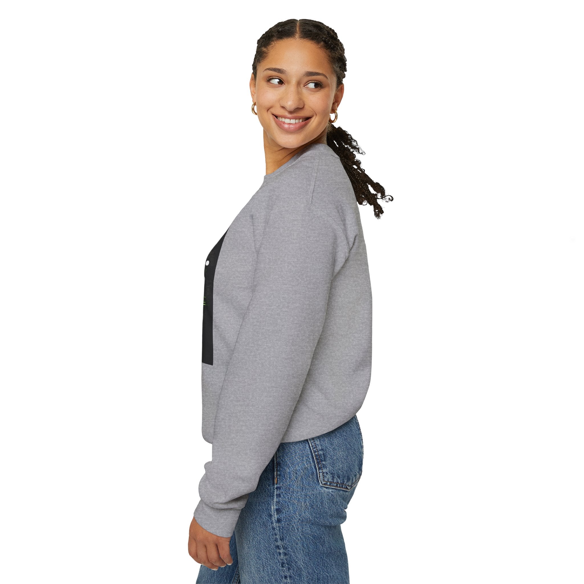 "Compiling... Please Wait" Tech Humor Crewneck Sweatshirt