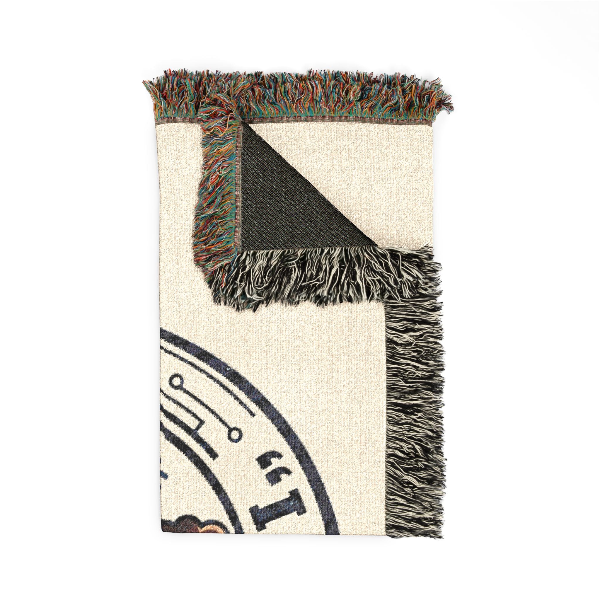 "I Fix: It Worked Before" Funny IT Tech Humor  Woven Throw Blanket