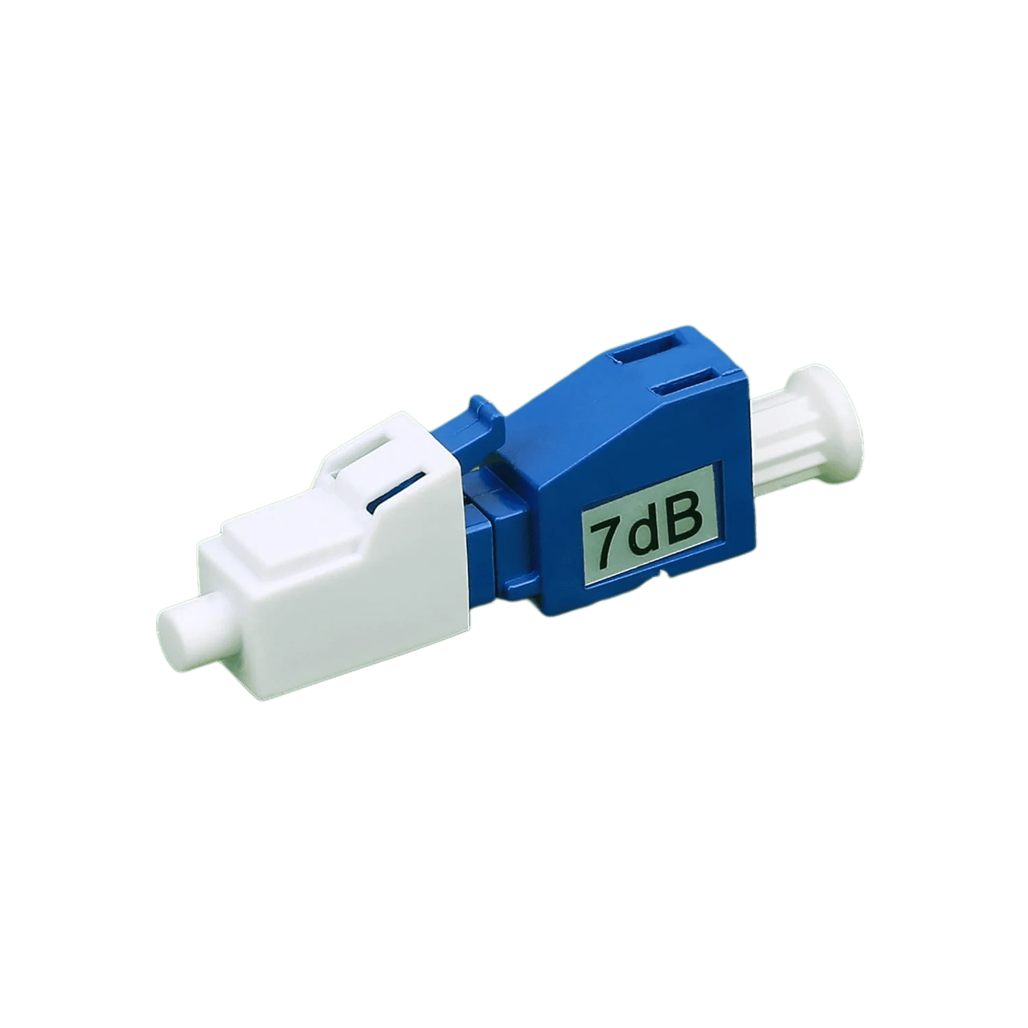 LC/UPC Fiber Optic Attenuator 7dB | LC Male-Female Build-Out Adapter