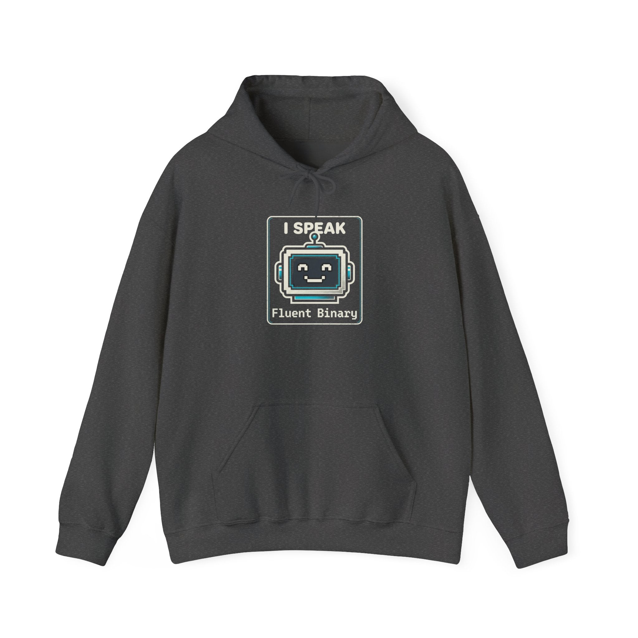 "I Speak Fluent Binary" Funny IT Programmer Humor Hoodie