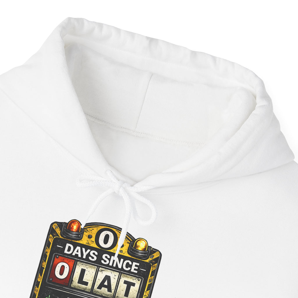 "0 Days Since Last IT Incident" Tech Humor Unisex Heavy Blend™ Hoodie