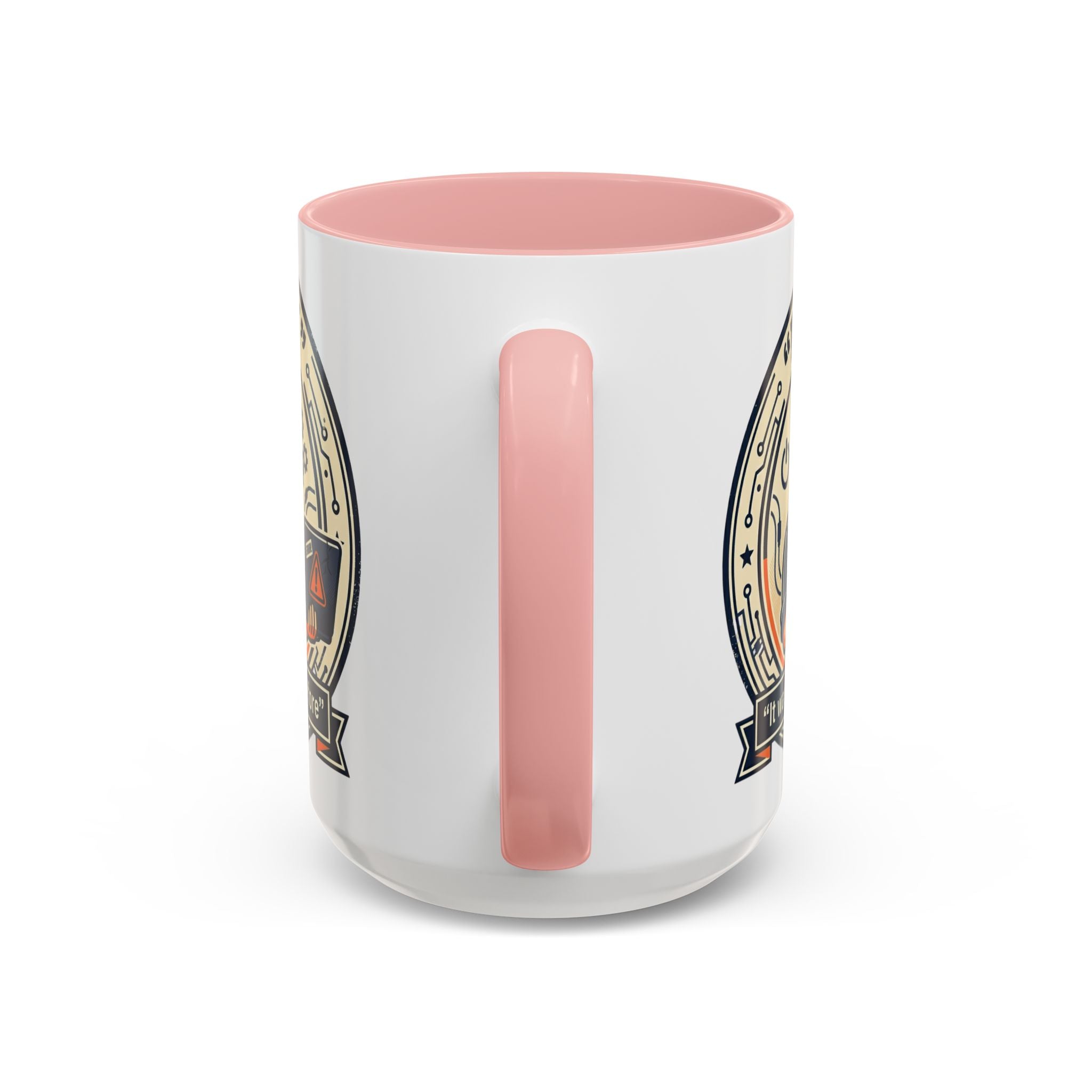 "I Fix: It Was Working Before" IT Humor Accent Coffee Mug (11, 15oz)
