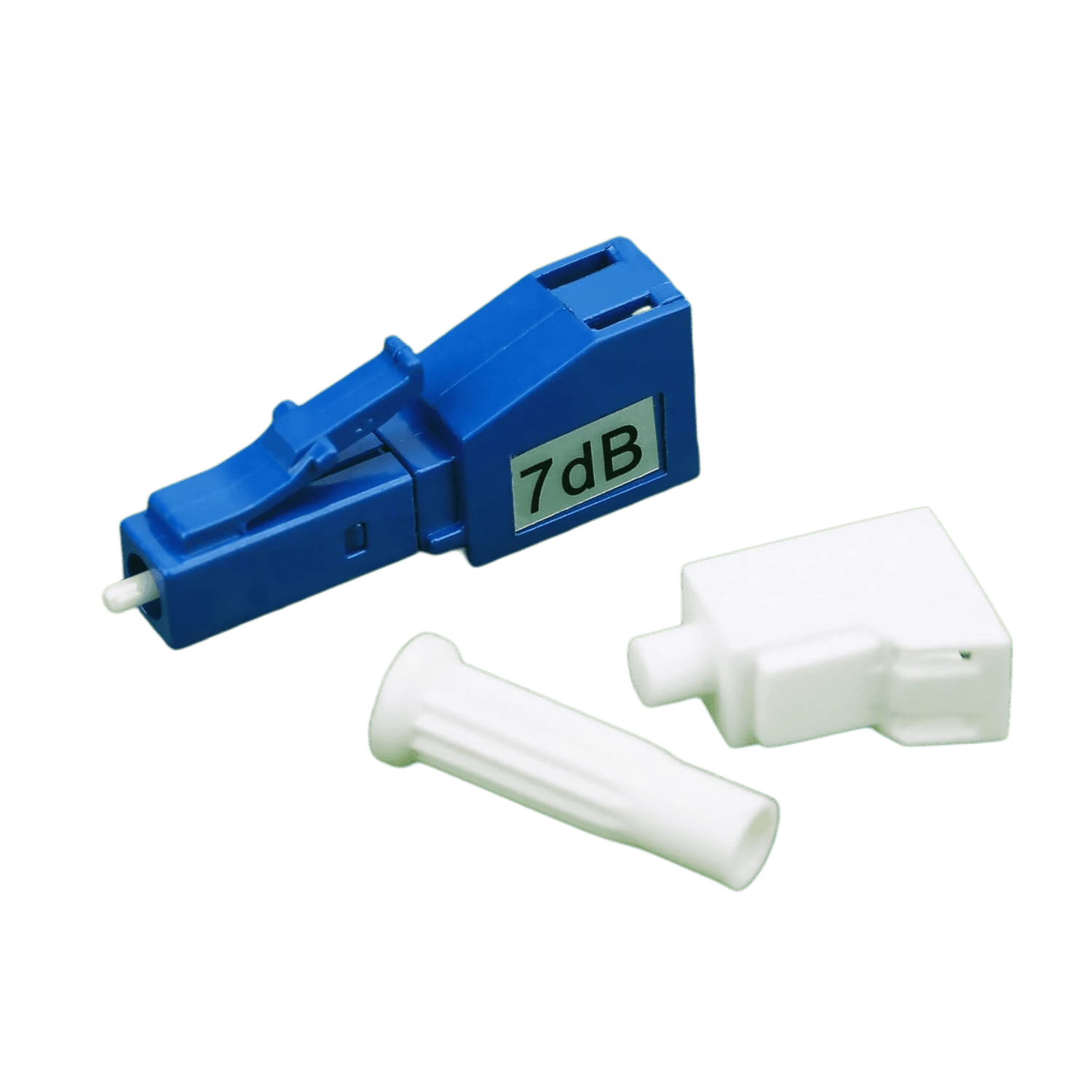 LC/UPC Fiber Optic Attenuator 7dB | LC Male-Female Build-Out Adapter