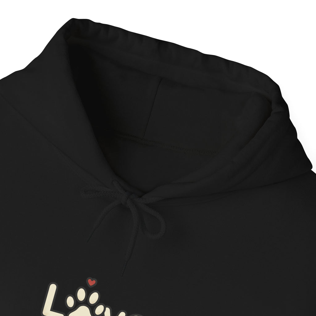 Dog Mom Love Hoodie | dog mom, fur baby, rescue pride
