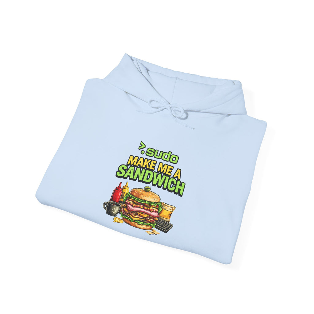 ">.Sudo Make Me A Sandwich" IT Humor Unisex Heavy Blend™ Hoodie