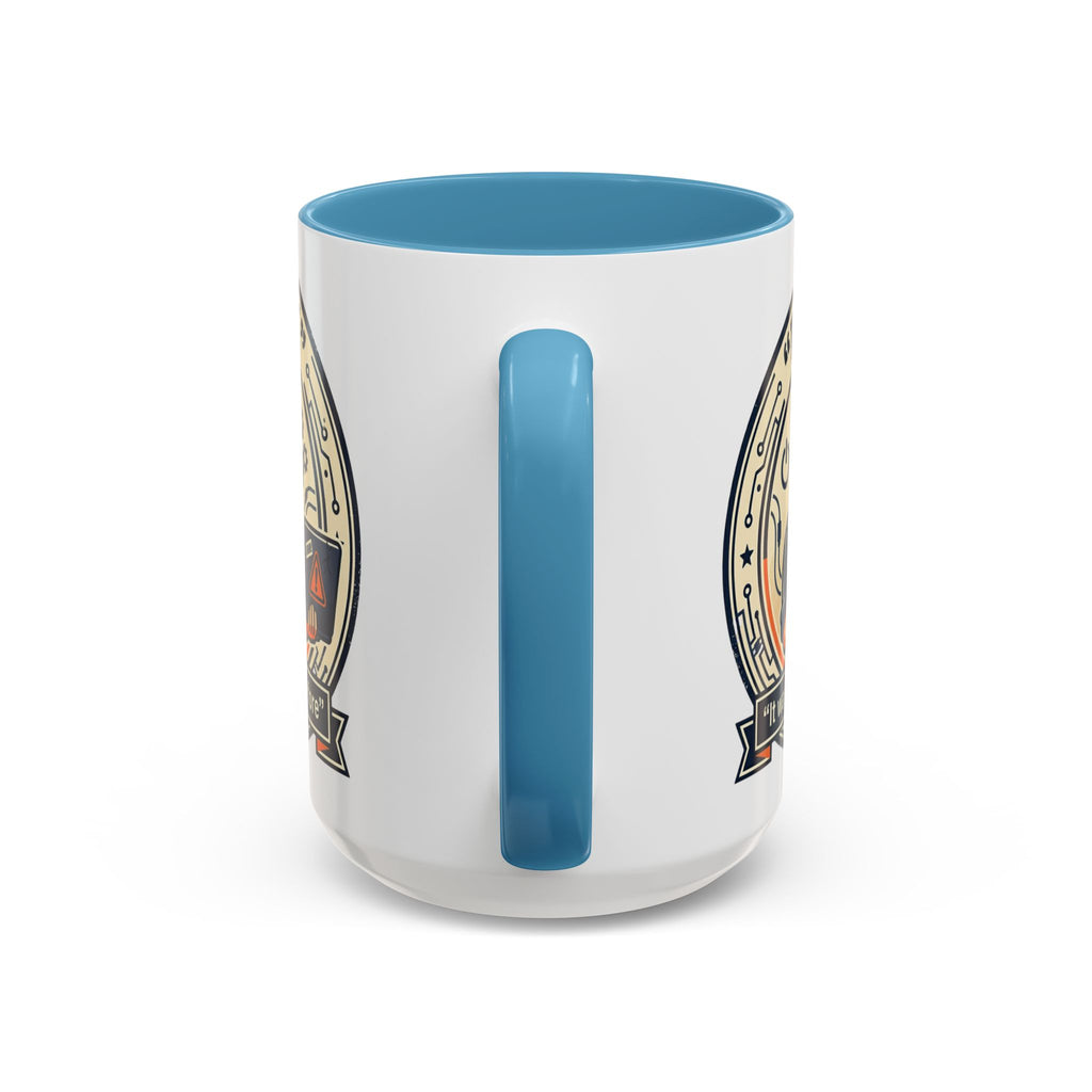 "I Fix: It Was Working Before" IT Humor Accent Coffee Mug (11, 15oz)
