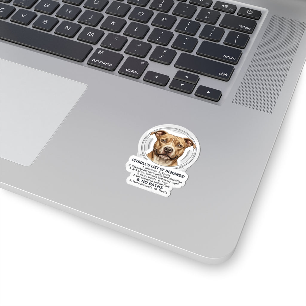Pitbull Dog Mom Sticker | breed mom, rescue pride, fur baby decal