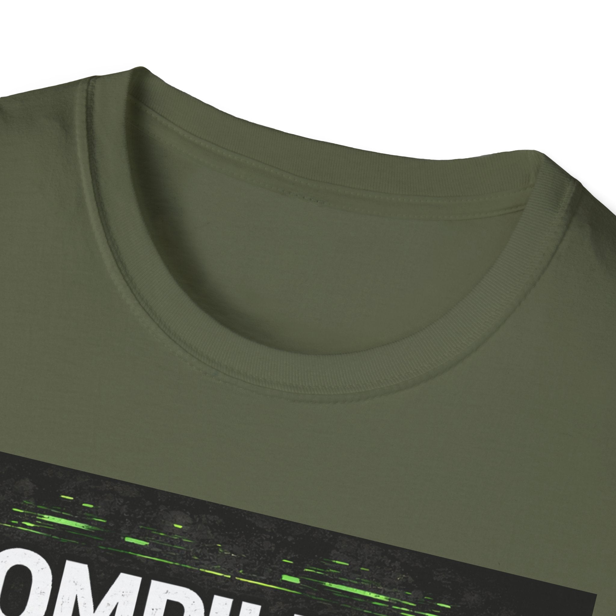 "Compiling... Please Wait" Programmer Loading Graphic Tee Funny IT Tech Humor T-Shirt
