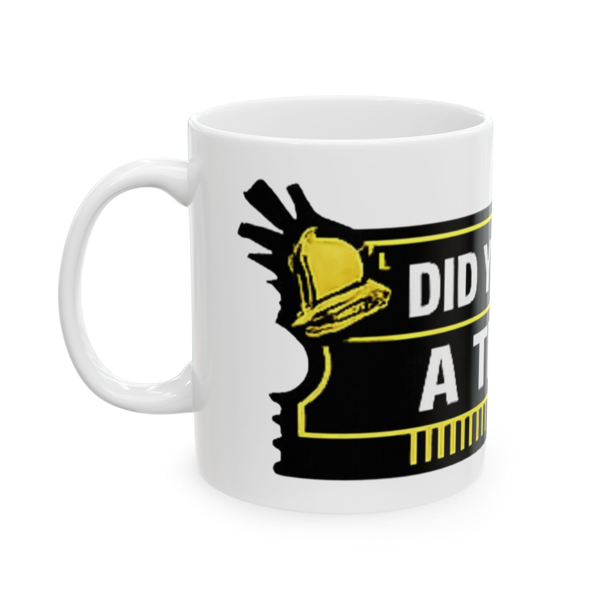 "Did You Submit A Ticket?" Tech Humor Ceramic Mug – Funny IT Coffee Cup