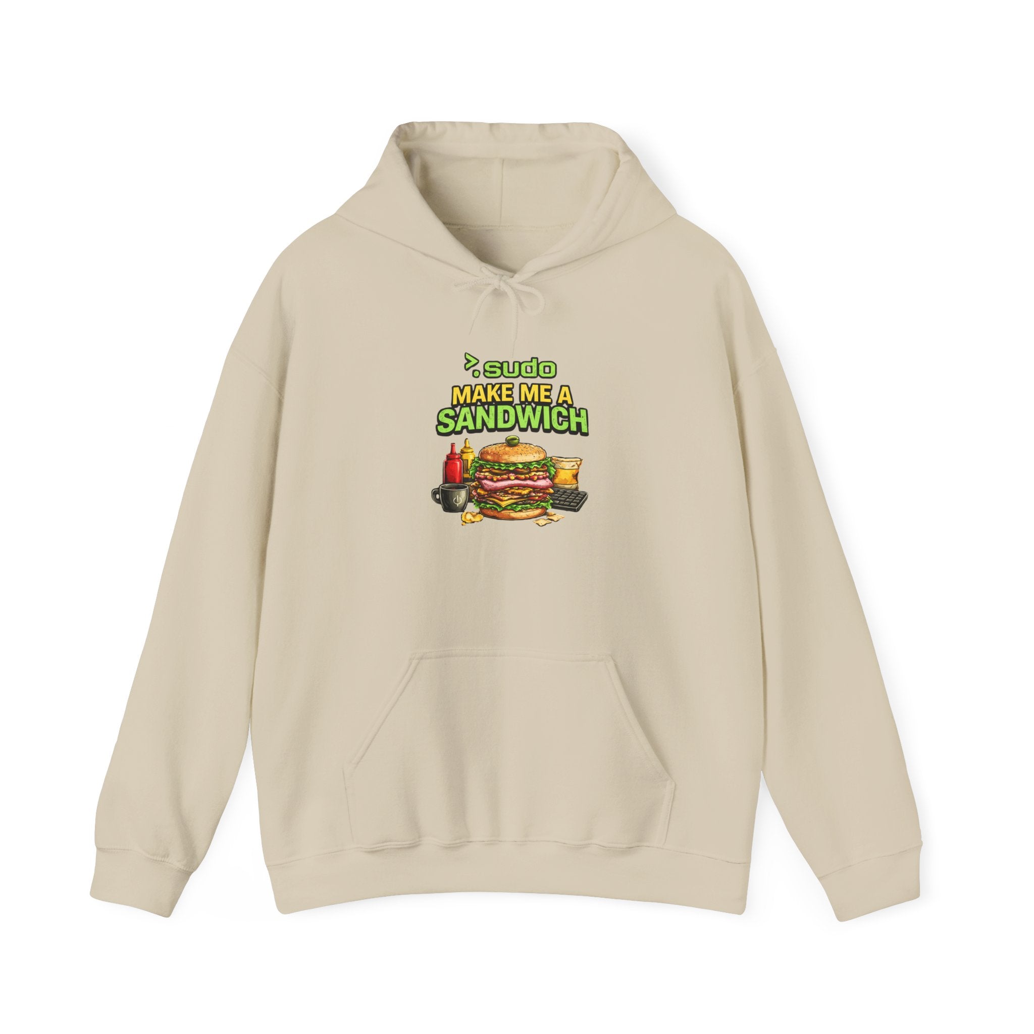 ">.Sudo Make Me A Sandwich" IT Humor Unisex Heavy Blend™ Hoodie