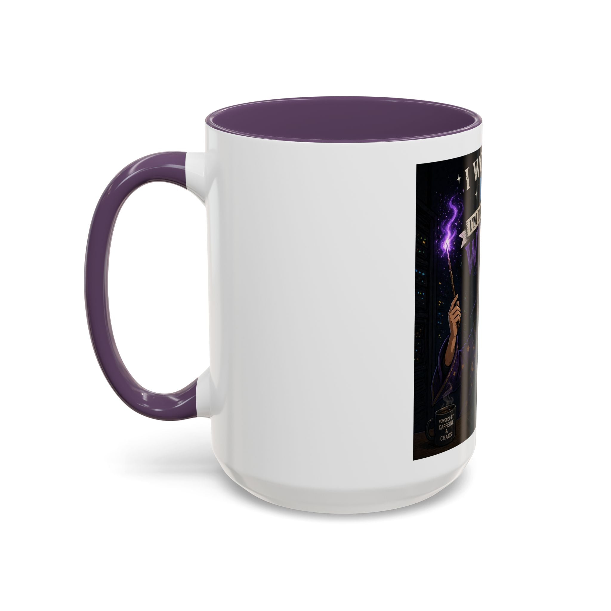 "I Work in IT... I'm Basically a Wizard" Funny IT Tech Support Humor Coffee Mug