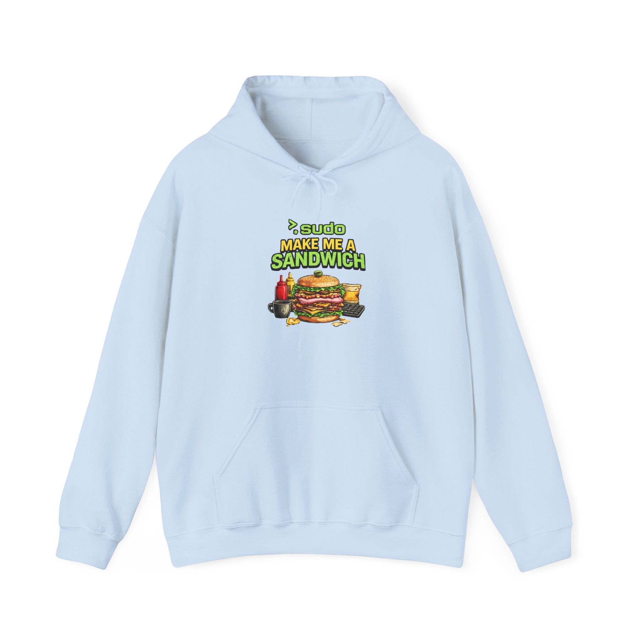 ">.Sudo Make Me A Sandwich" IT Humor Unisex Heavy Blend™ Hoodie