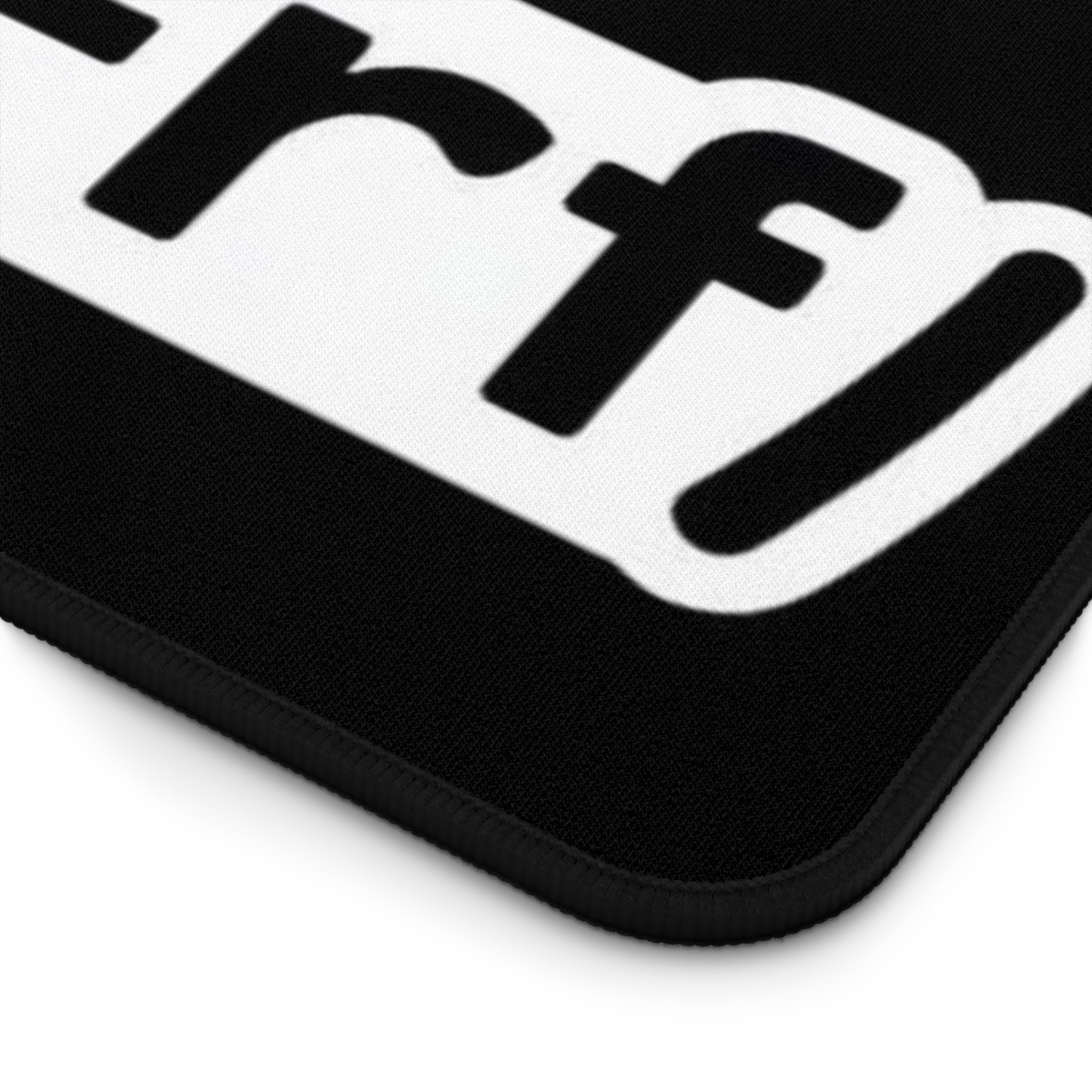 "rm -rf/ (Don't Try This)" Tech Humor Desk Mat — Funny IT Programmer Gaming Mouse Pad