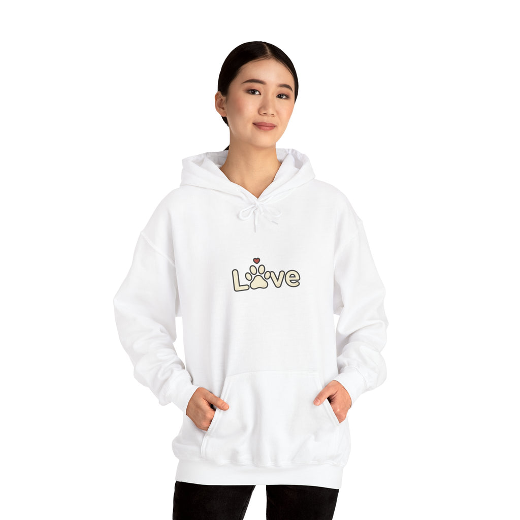 Dog Mom Love Hoodie | dog mom, fur baby, rescue pride