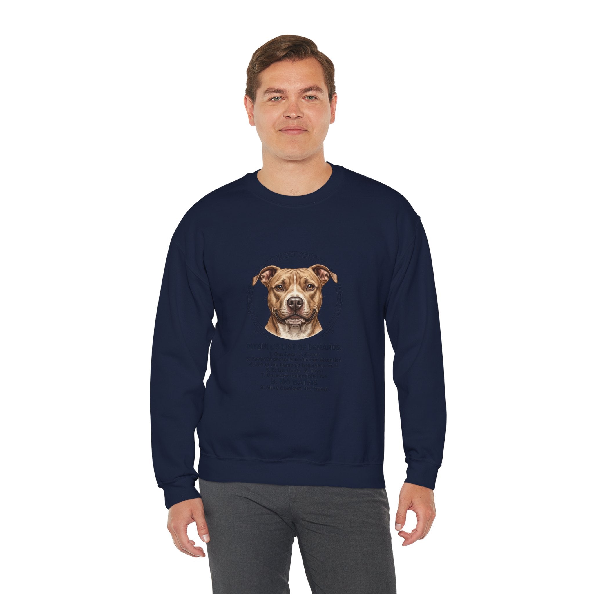 Pitbull Mom Sweatshirt | dog mom, fur baby, rescue pride
