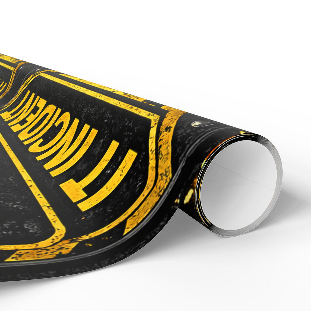 "0 Days Since Last IT Incident" Funny Wrapping Paper – IT Tech Humor Gift Wrap