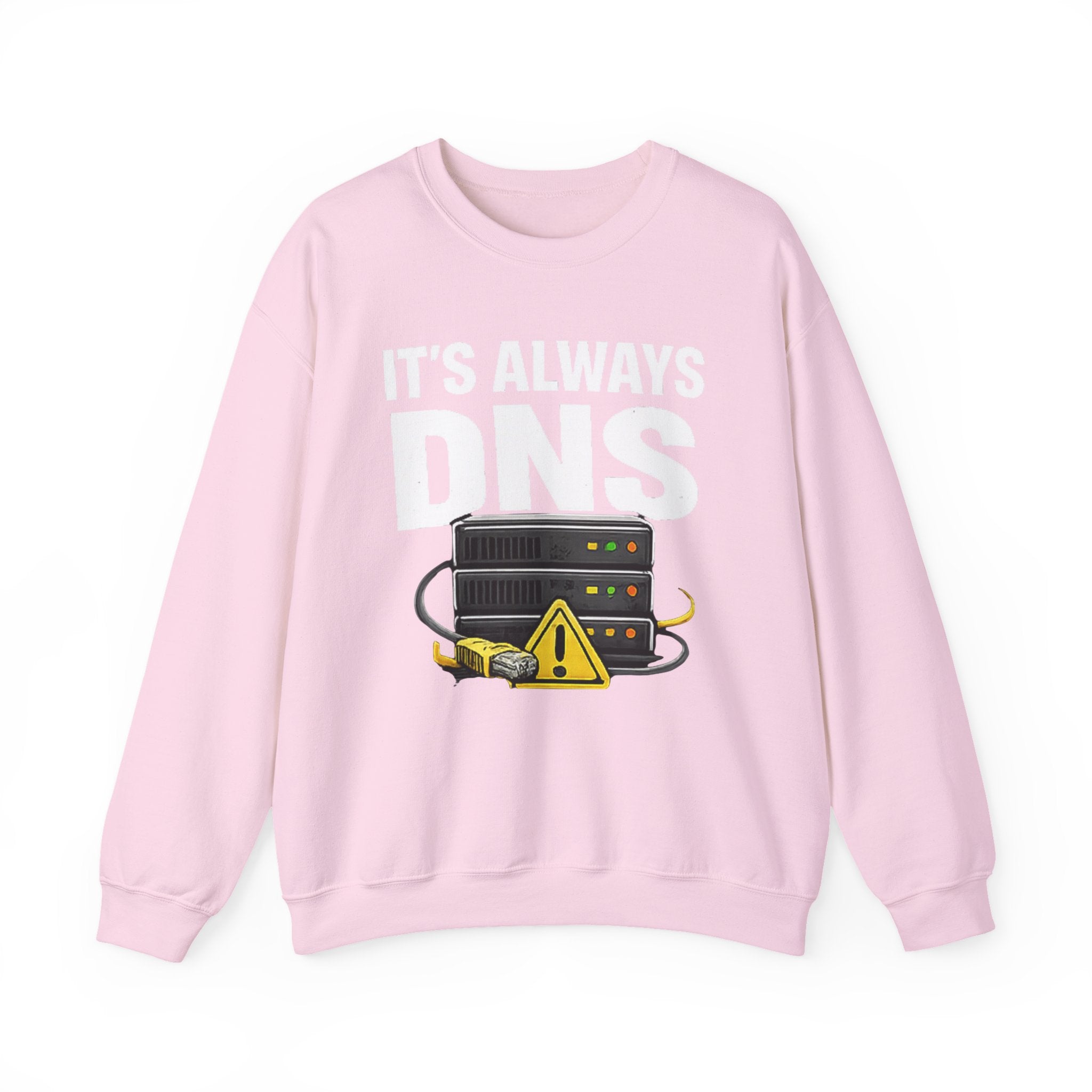 "Its Always DNS" Unisex Heavy Blend™ Crewneck Sweatshirt