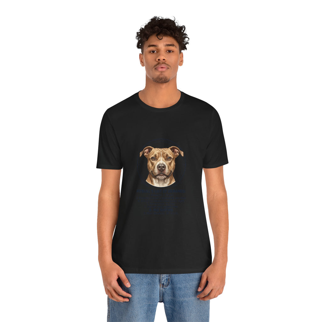 Pitbull Mom List of Demands T-Shirt | Dog Mom, Rescue Pride Tee