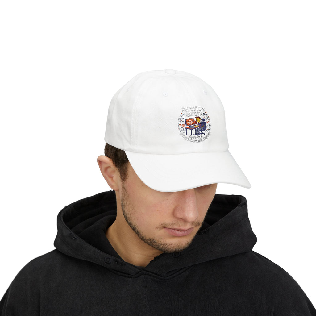 “Problem Exists Between Chair and Keyboard”  Hat