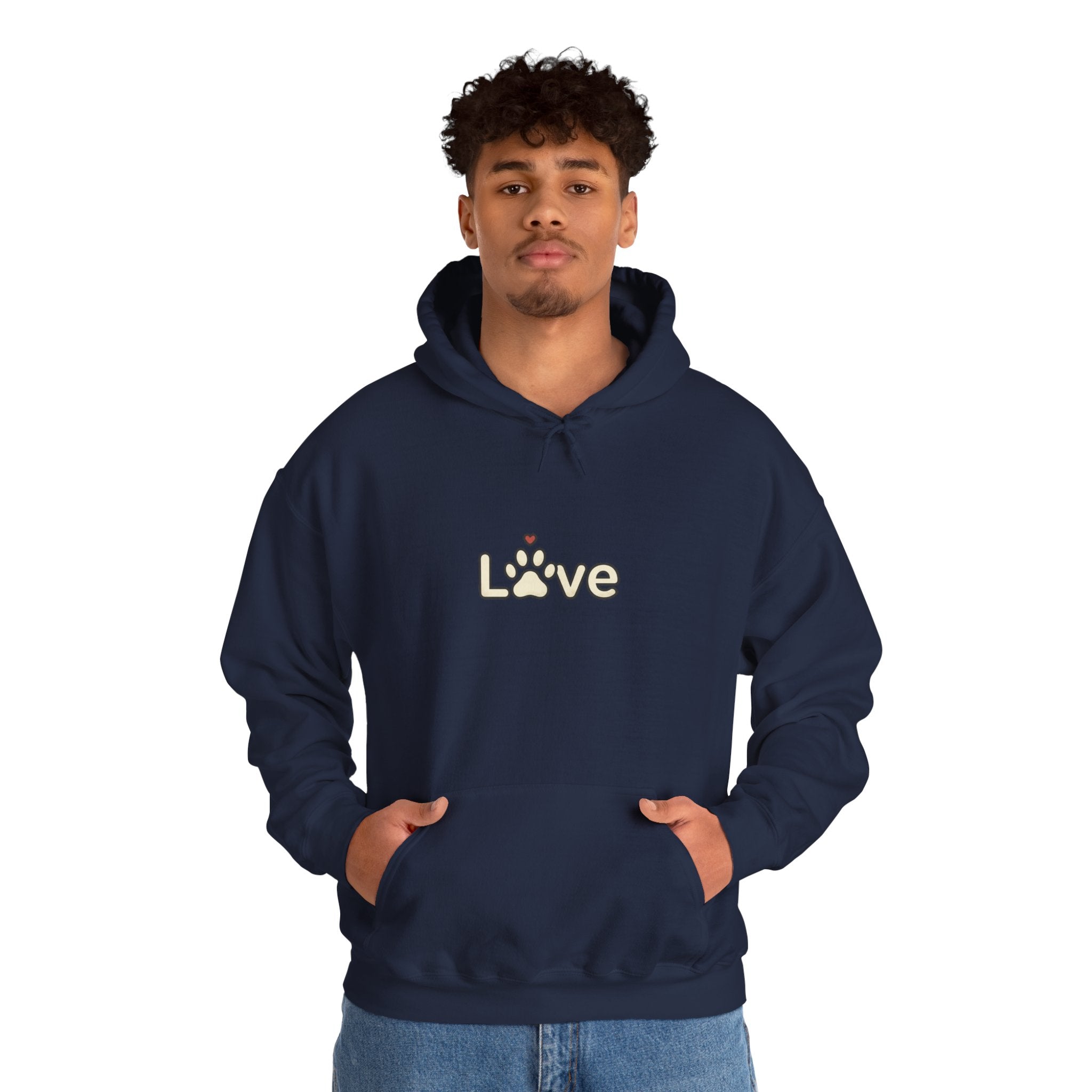 Dog Mom Love Hoodie | dog mom, fur baby, rescue pride