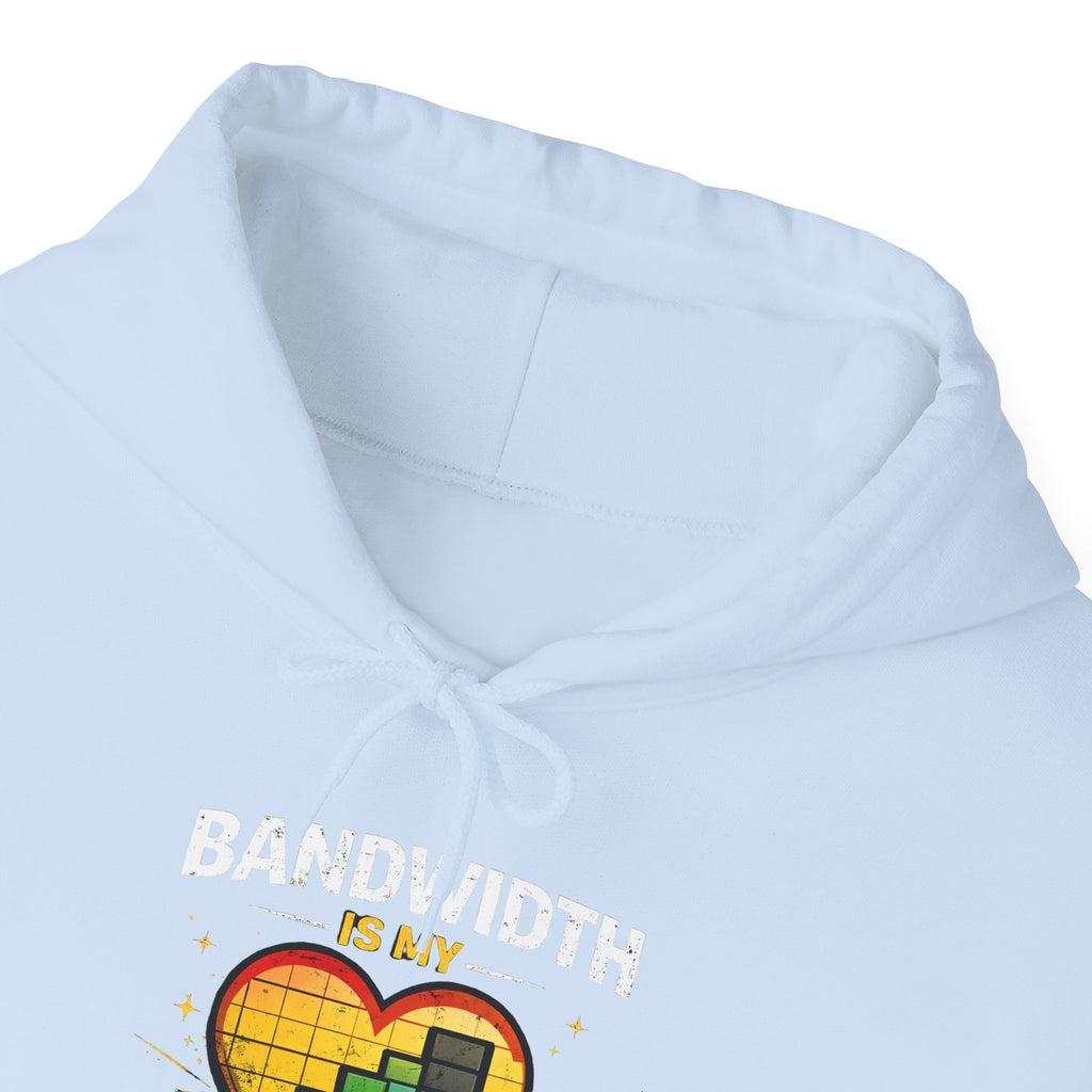 "Bandwidth is my Love Language" Tech Humor Unisex Heavy Blend™ Hoodie