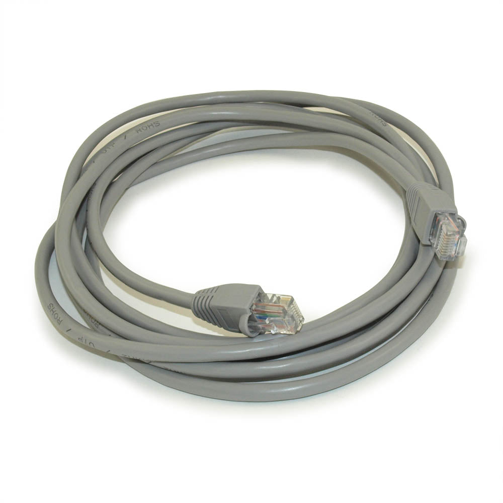 Allen Tel Cat5e Ethernet Cable Gray Snagless RJ45 Patch Cord 1ft–7ft ETL