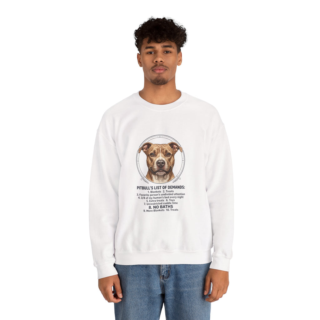 Pitbull Mom Sweatshirt | dog mom, fur baby, rescue pride
