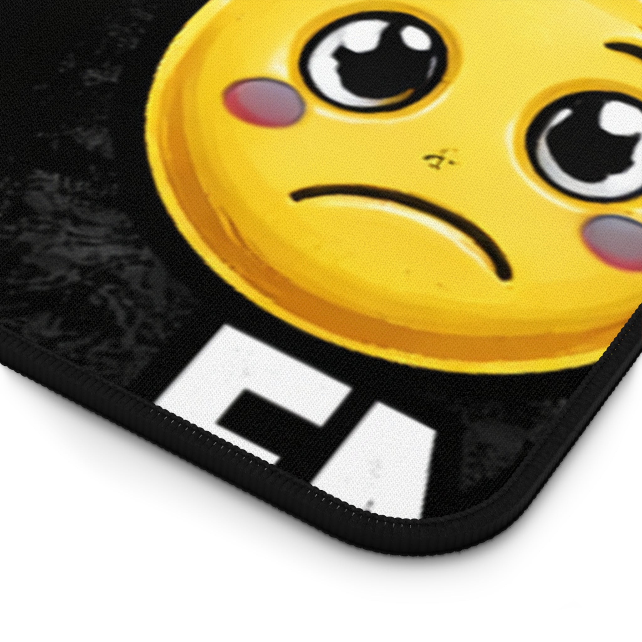 "I Support End Users... Emotionally" Tech Humor Desk Mat — Funny IT Support Mouse Pad