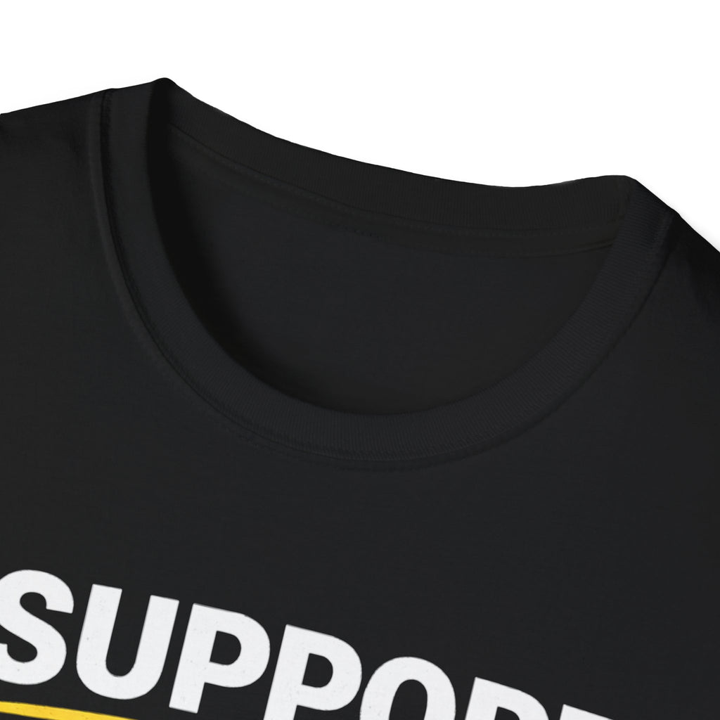 "I Support End Users... Emotionally" T-Shirt — Funny IT Tech Support Humor Tee
