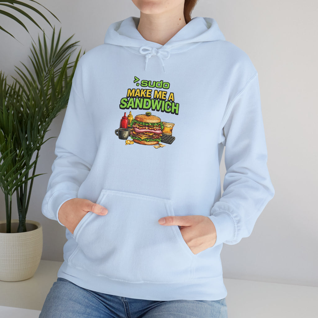 ">.Sudo Make Me A Sandwich" IT Humor Unisex Heavy Blend™ Hoodie