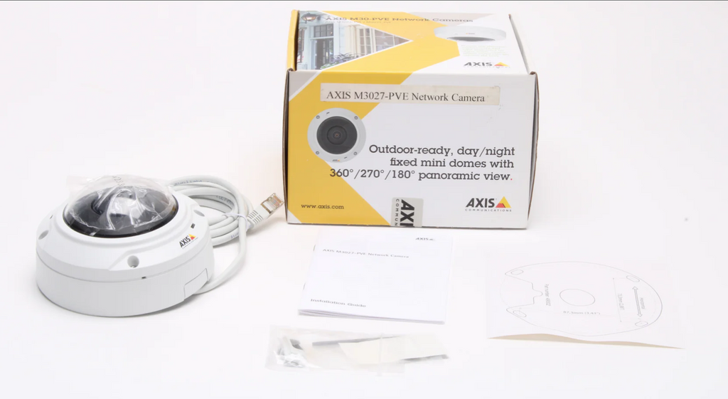 Axis M3027-PVE 5MP Outdoor-Ready Vandal-Resistant Network Camera