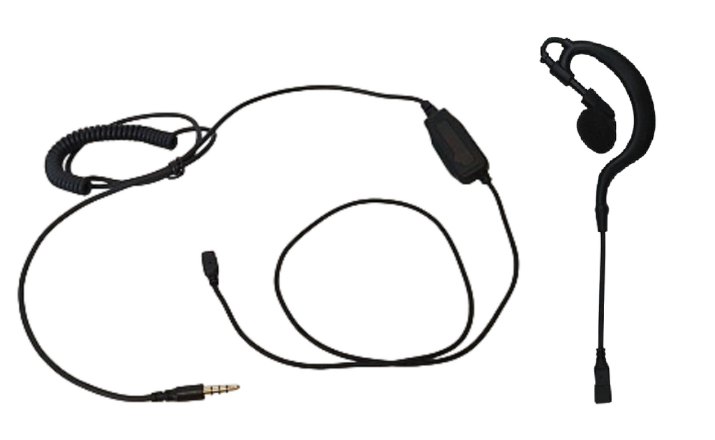 Impact Z1-S1W-ST-MCA 1-Wire Kit/EH-1 Ear Hook Bundle Gold Series Motorola Radio